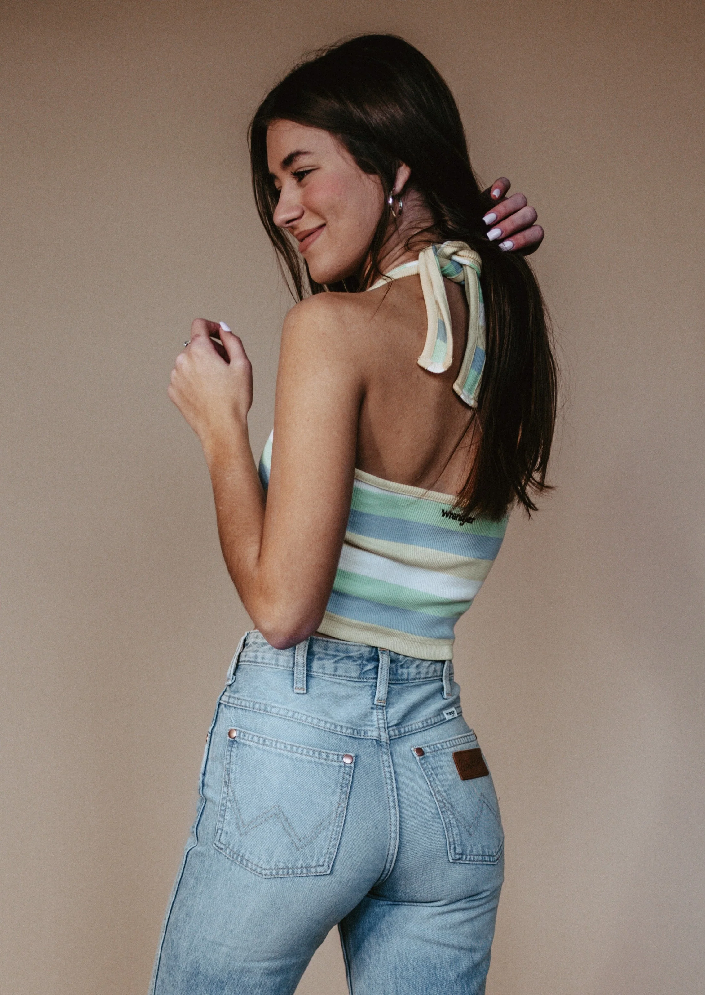 Final Sale ✨Wrangler Sunshine Eva Halter - Image 3