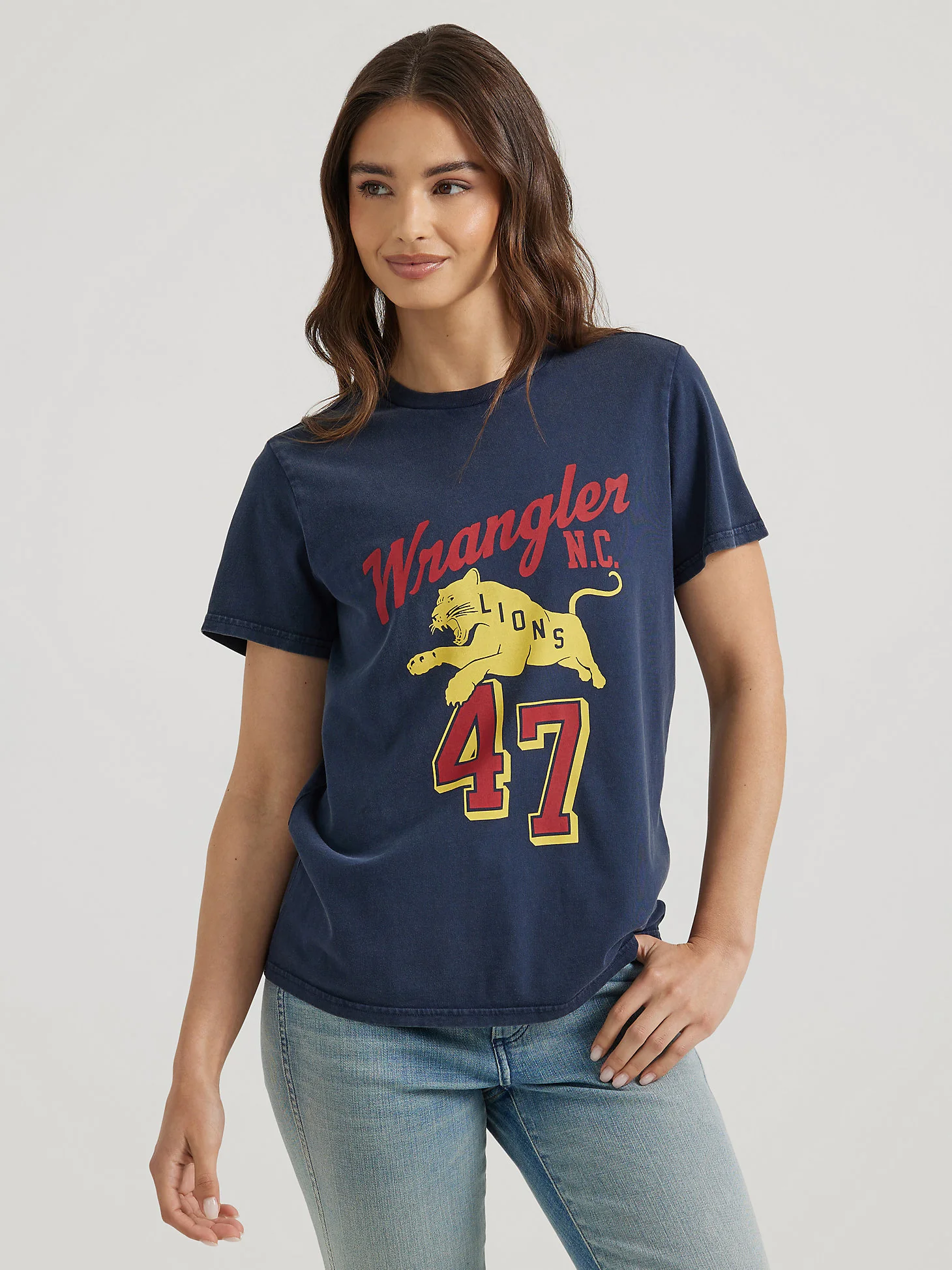 Final Sale ✨ Wrangler 47 Lions Women's Tee - Image 3