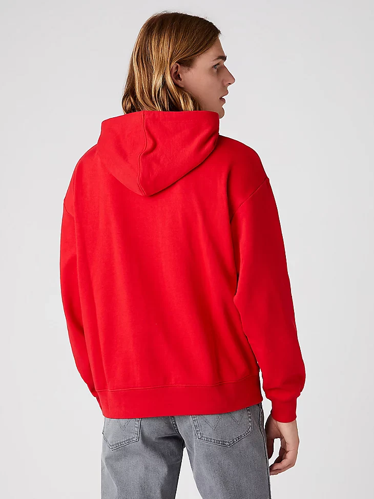 Final Sale ✨ Wrangler 75th Anniversary Hoodie Red - Image 2