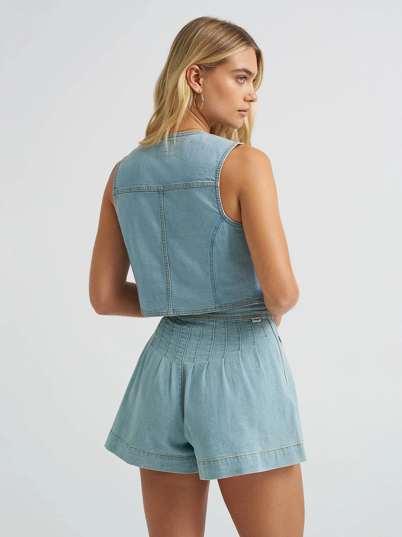 Wrangler 80s Denim Vest - Image 2