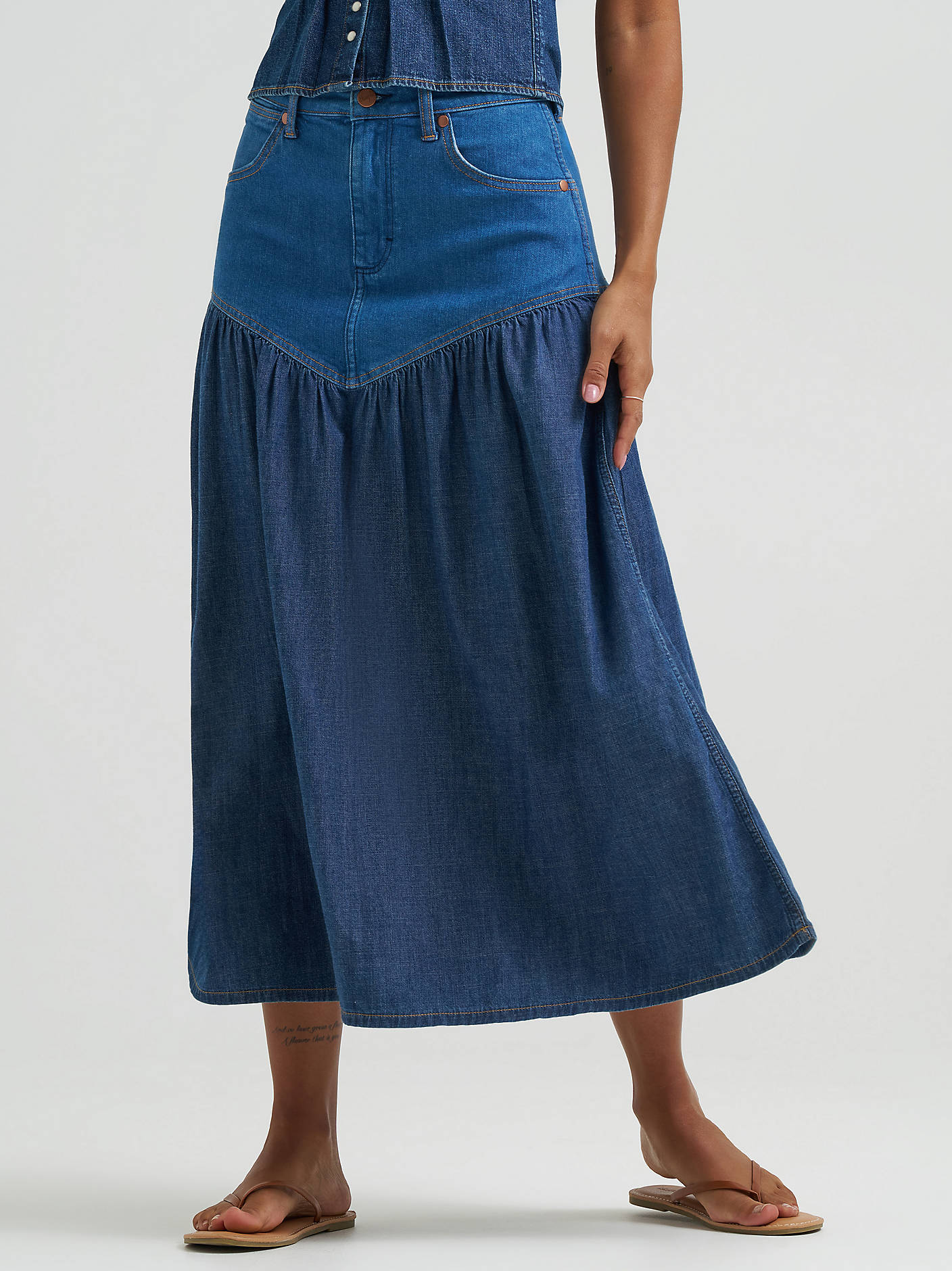 Wrangler 80s Maxi Skirt - Image 3