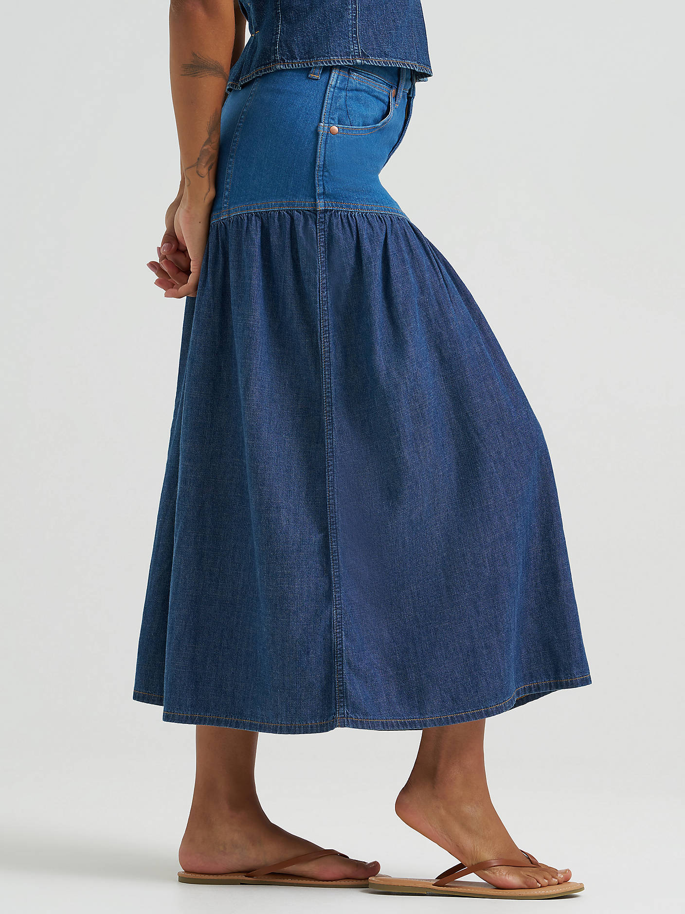 Wrangler 80s Maxi Skirt - Image 4