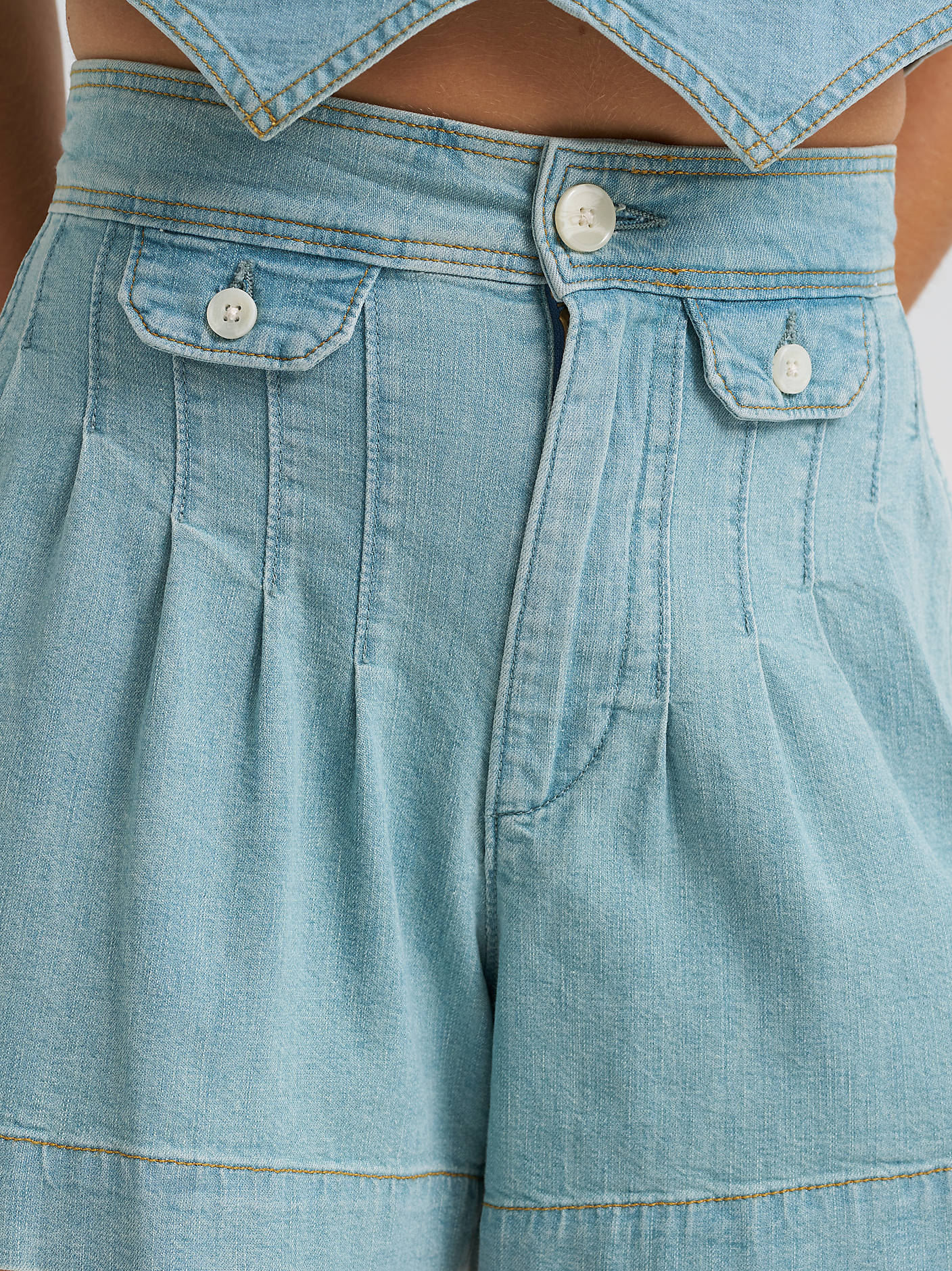 Wrangler 80s Pintuck Women's Shorts - Image 6