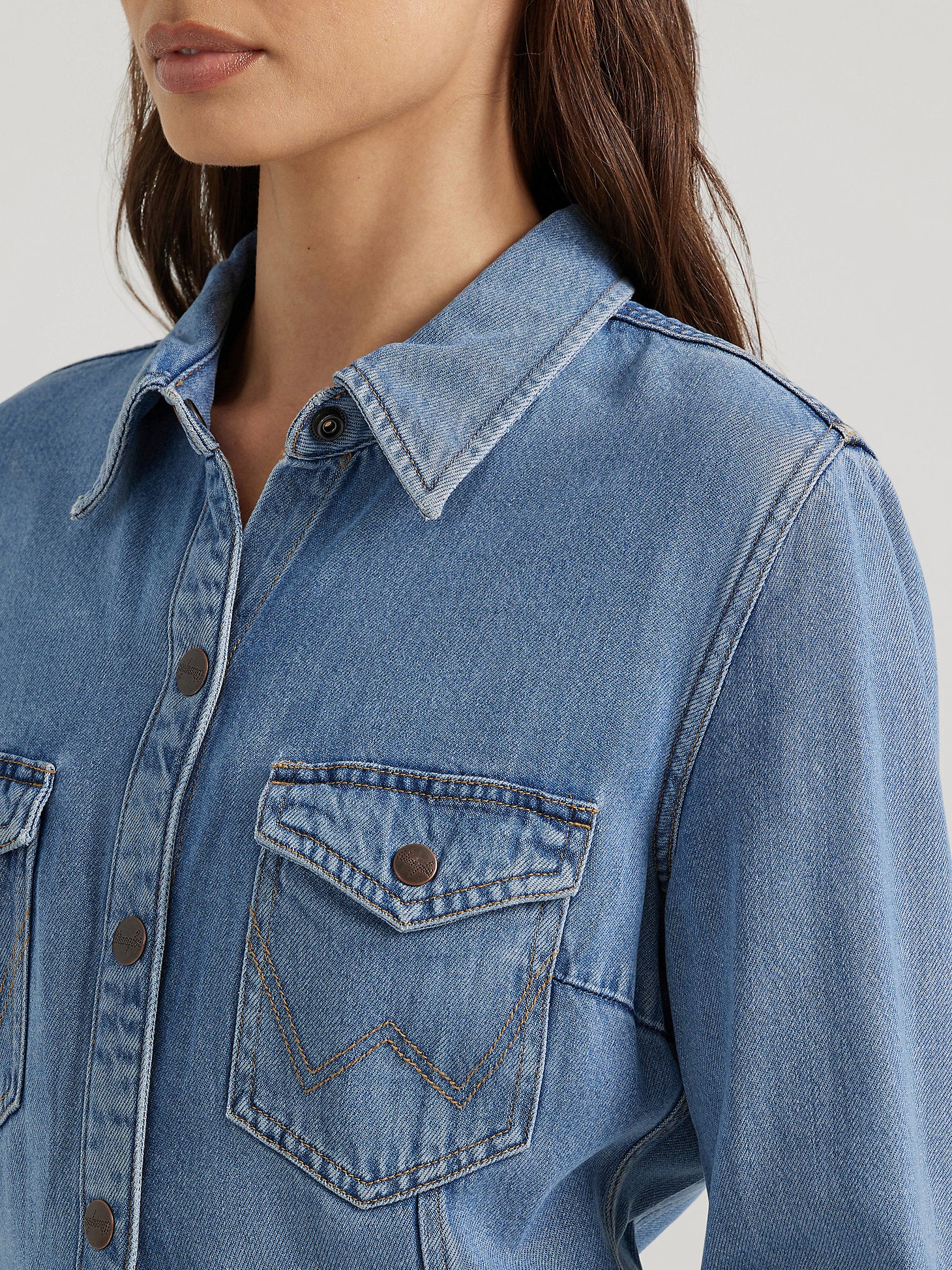 Final Sale ✨Wrangler Amelia Denim Women's Dress - Image 5