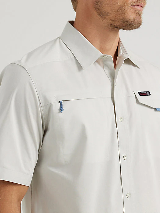 Wrangler ATG Asymmetrical Solid Men's Shirt - Image 4