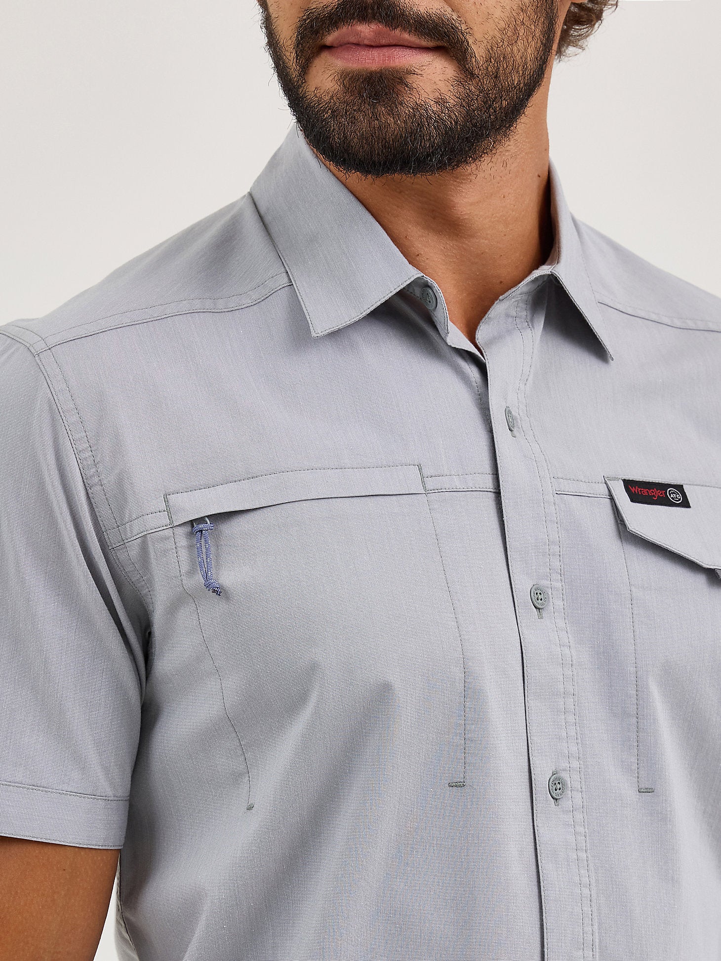 Wrangler ATG Men's Cedar Zip Pocket Shirt - Image 4