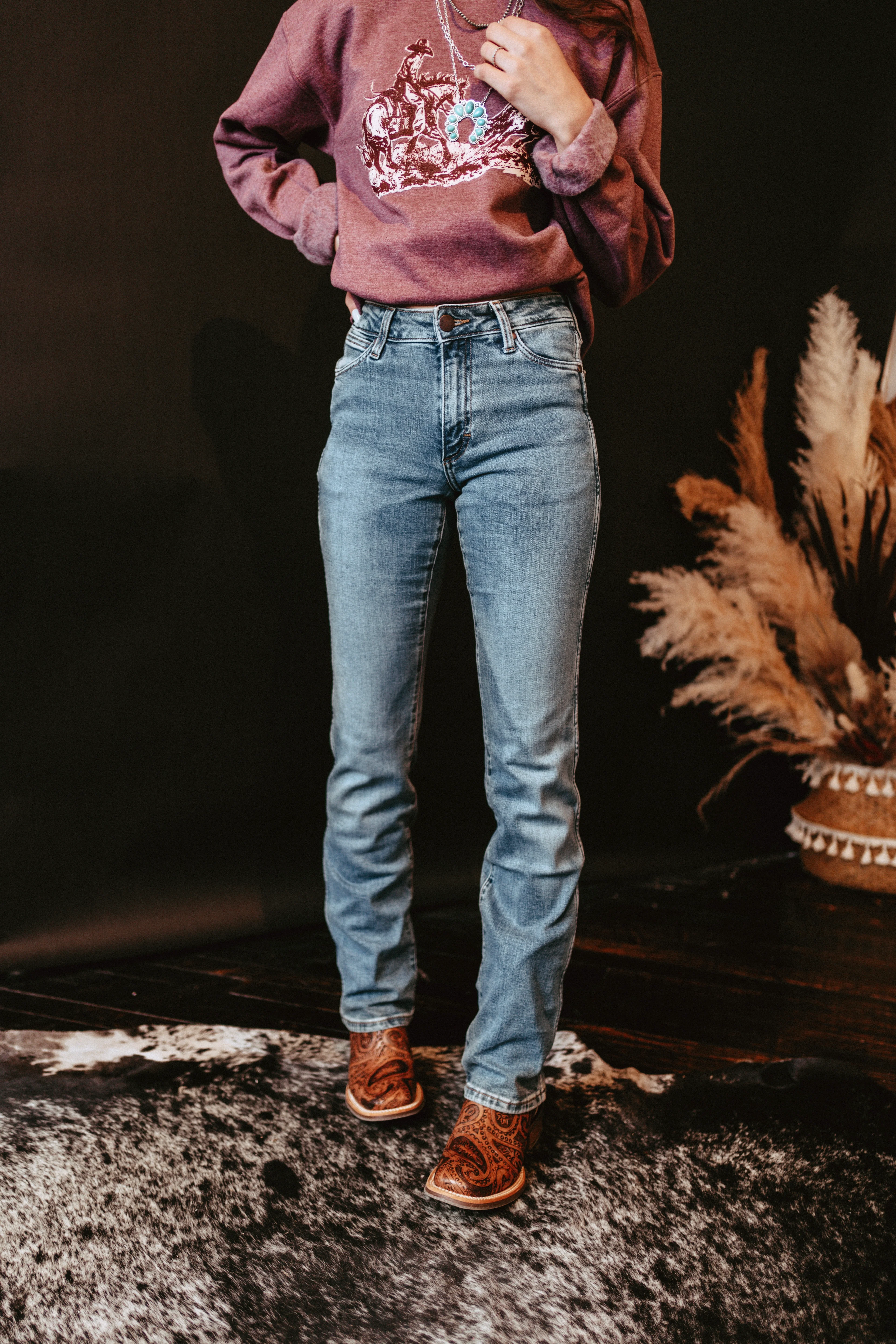Wrangler Autumn Ocean Bootcut - Image 2