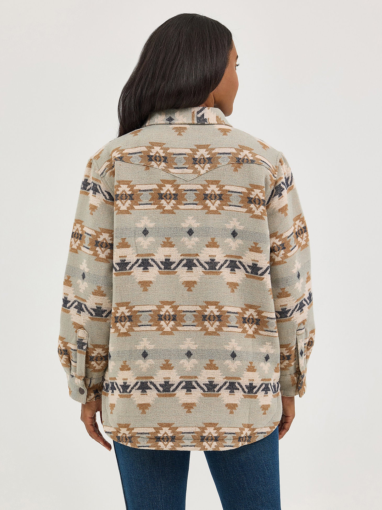 Wrangler Aztec Women's Shacket - Image 3