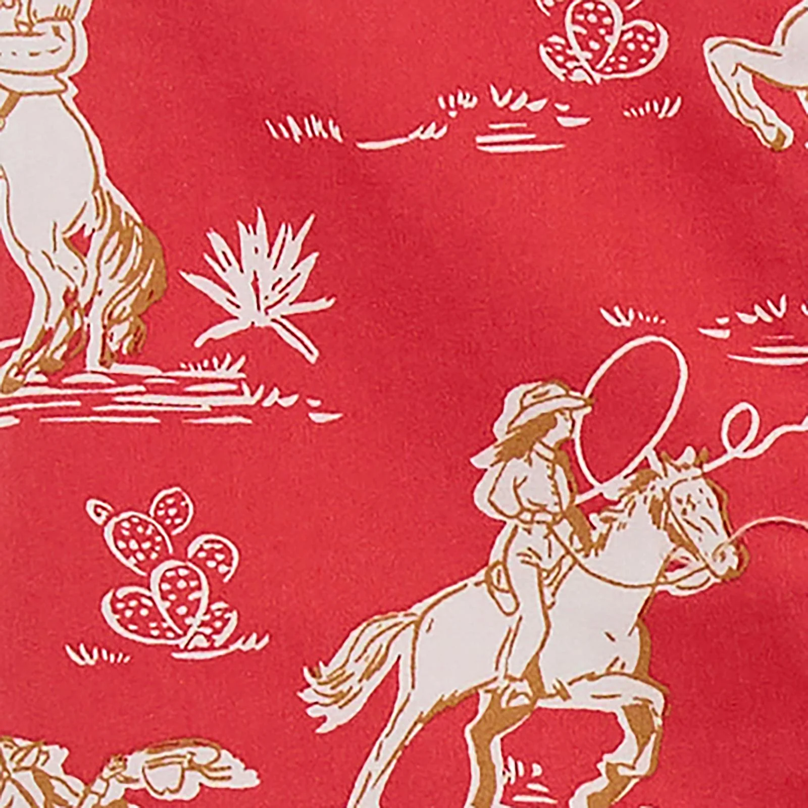 Wrangler Baby Girl Ropin Tank & Short Set - Image 3