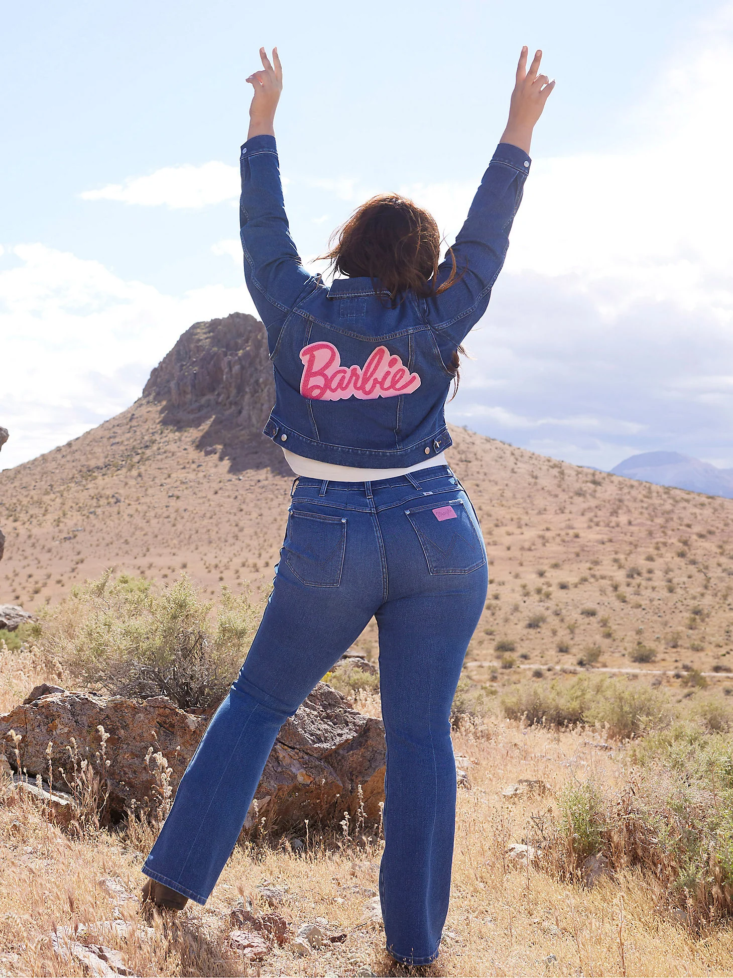 Final Sale ✨ Wrangler Barbie Deep Blue Bootcut - Image 2