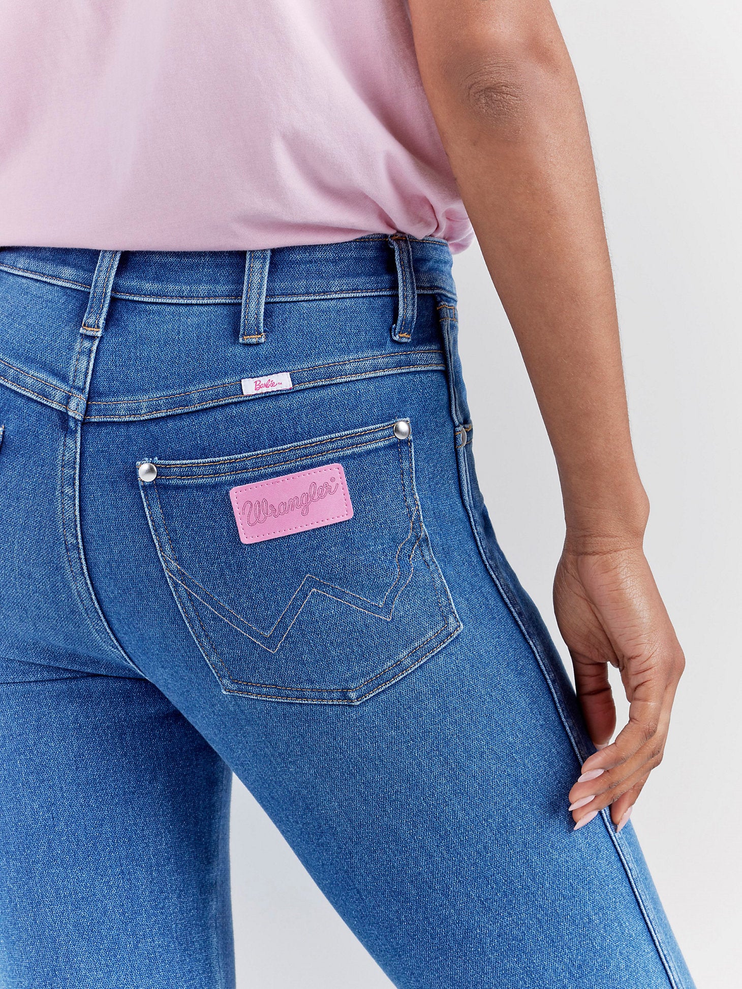 Final Sale ✨ Wrangler Barbie Deep Blue Bootcut - Image 3