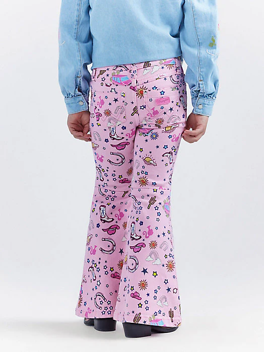 Final Sale ✨ Wrangler Barbie Fun Girl's Flare - Image 3