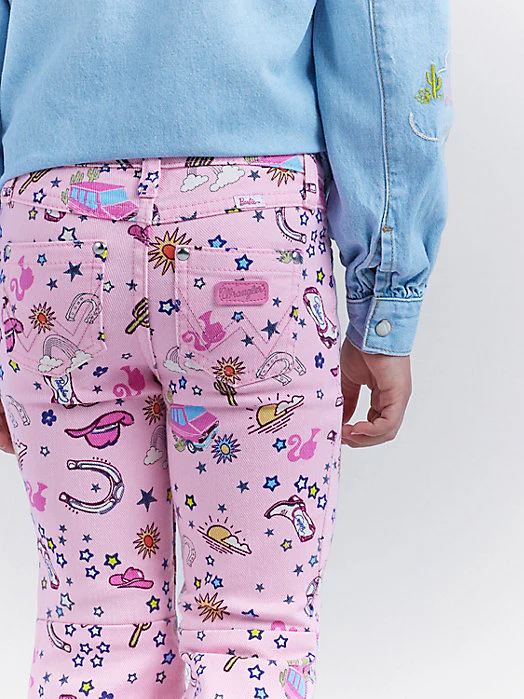 Final Sale ✨ Wrangler Barbie Fun Girl's Flare - Image 4