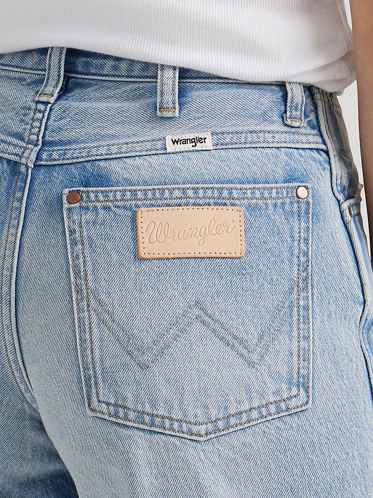 Wrangler Cowboy Bermuda Sky Women's Shorts - Image 2