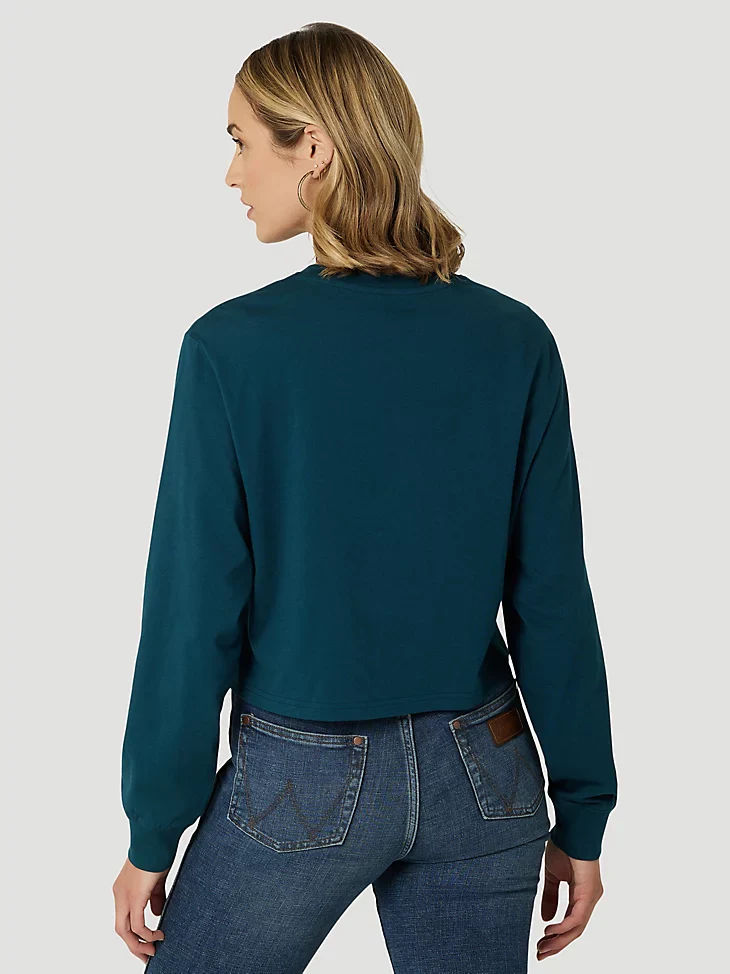 Final Sale ✨ Wrangler Bess Crop T-Shirt - Image 2