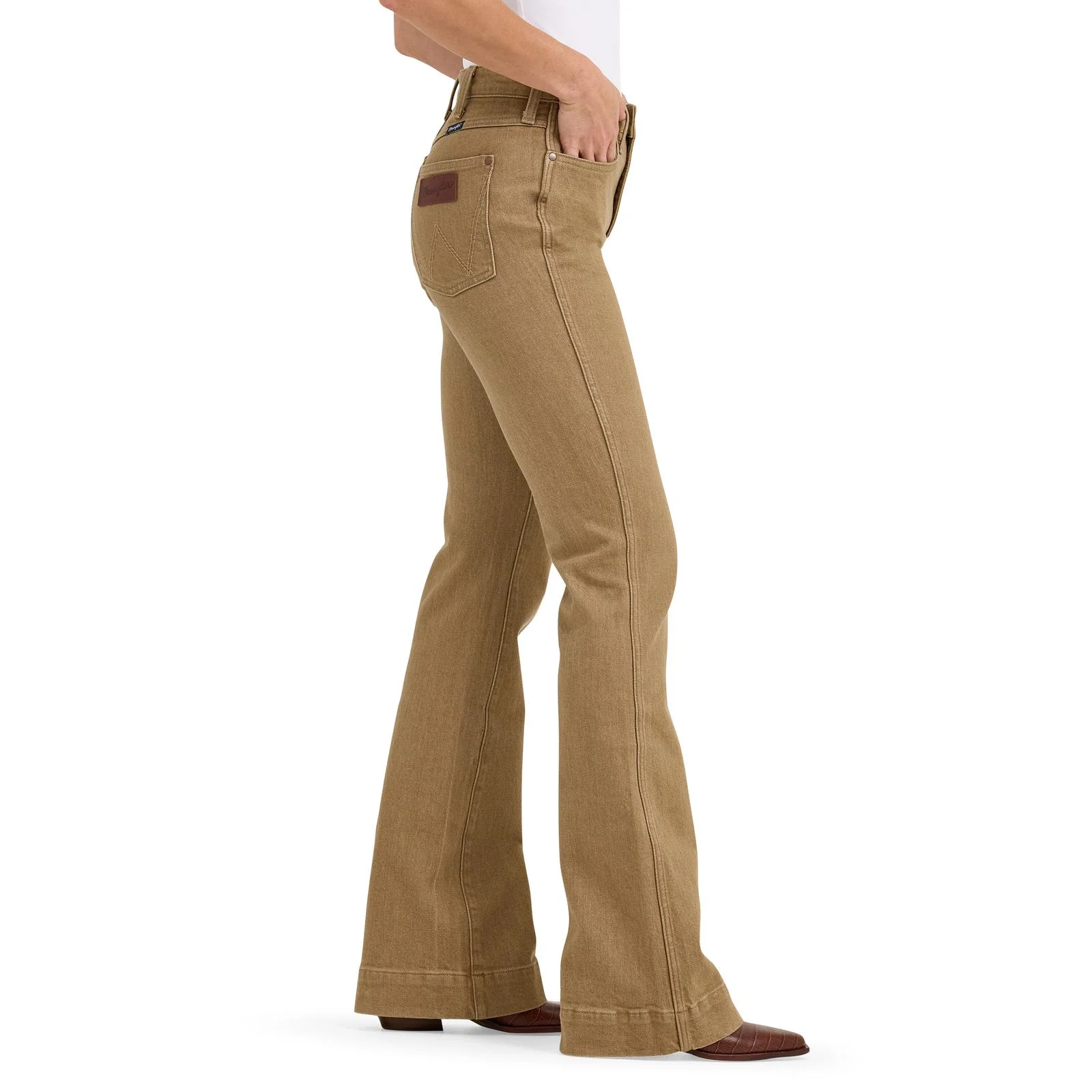 Wrangler Beth Whiskey Trouser - Image 5