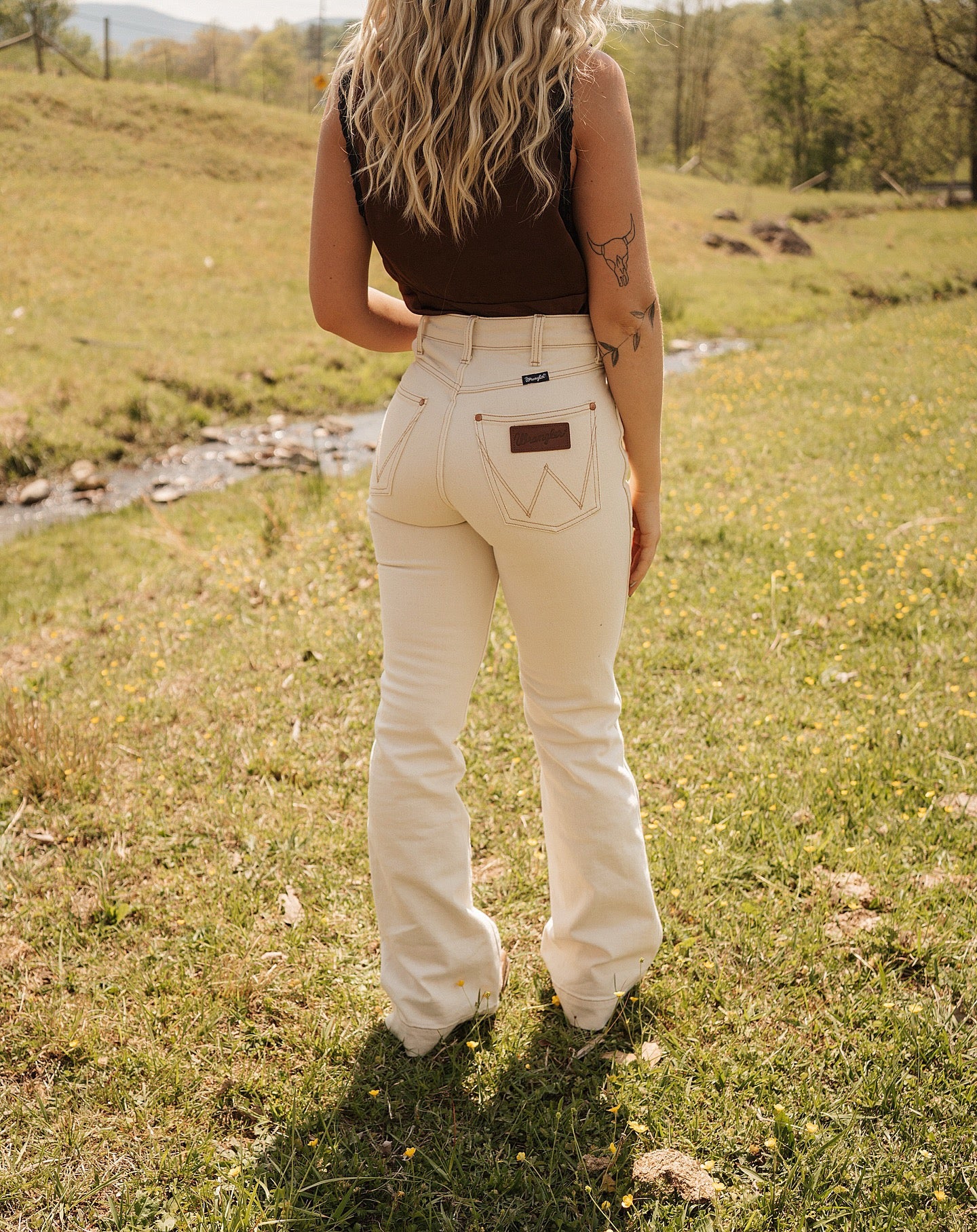 Wrangler Beth Vanilla Trouser