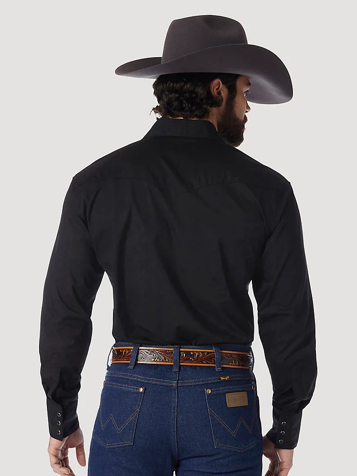 Wrangler Black Snap Up - Image 2