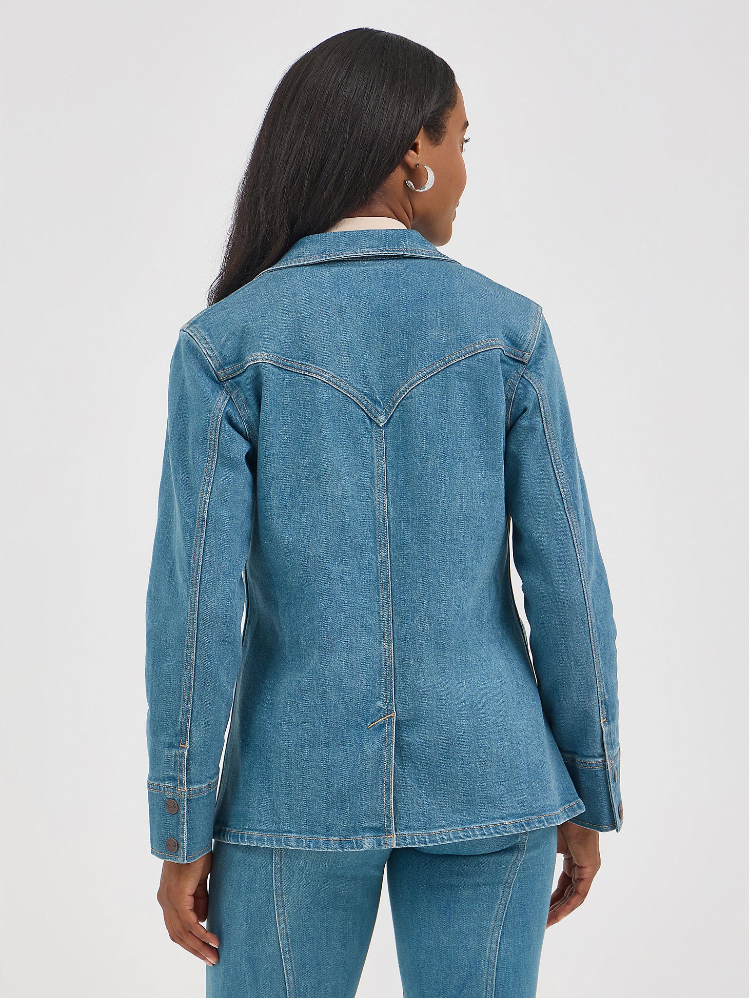 Wrangler Brittany Denim Blazer - Image 3