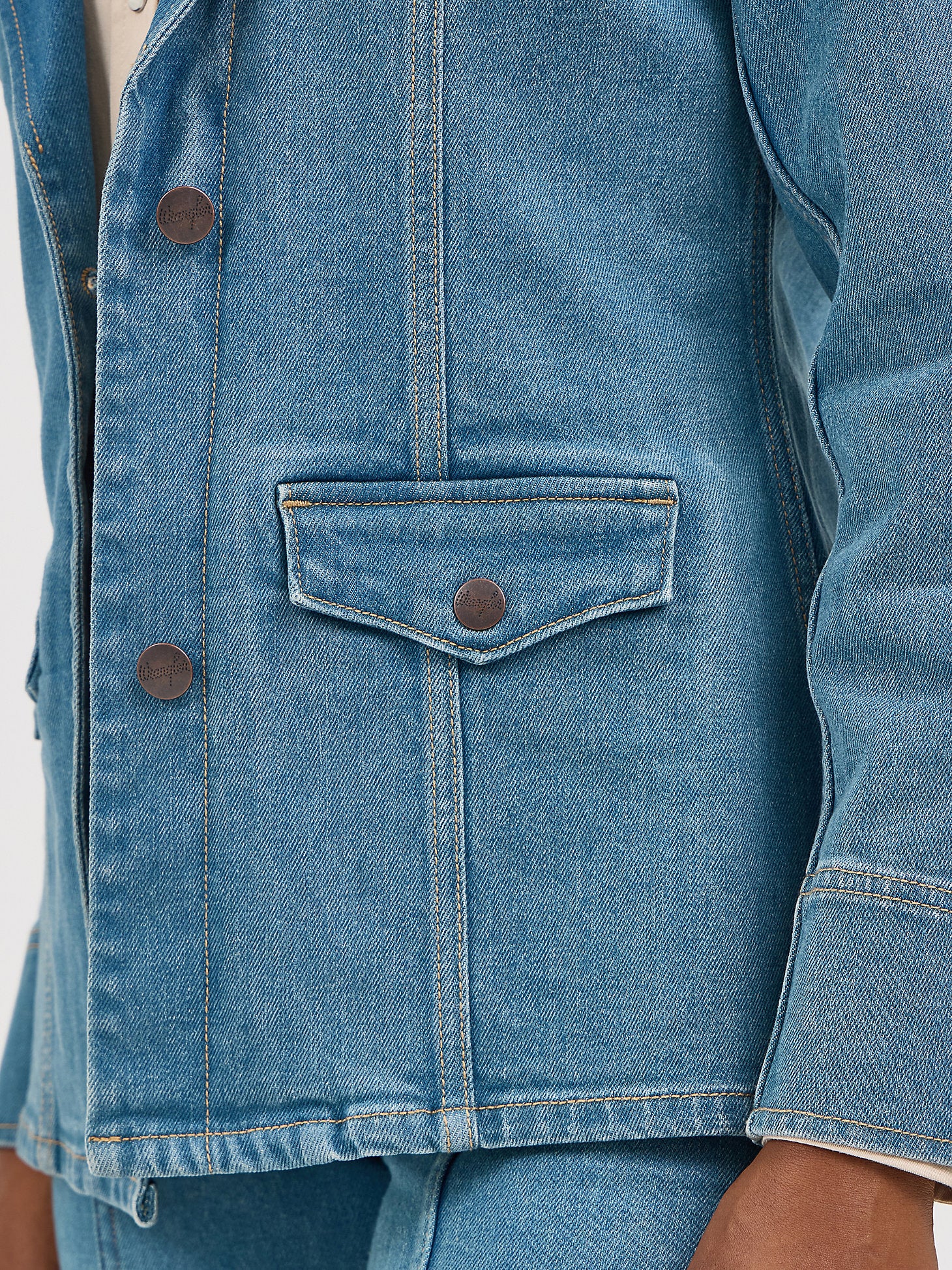 Wrangler Brittany Denim Blazer - Image 4