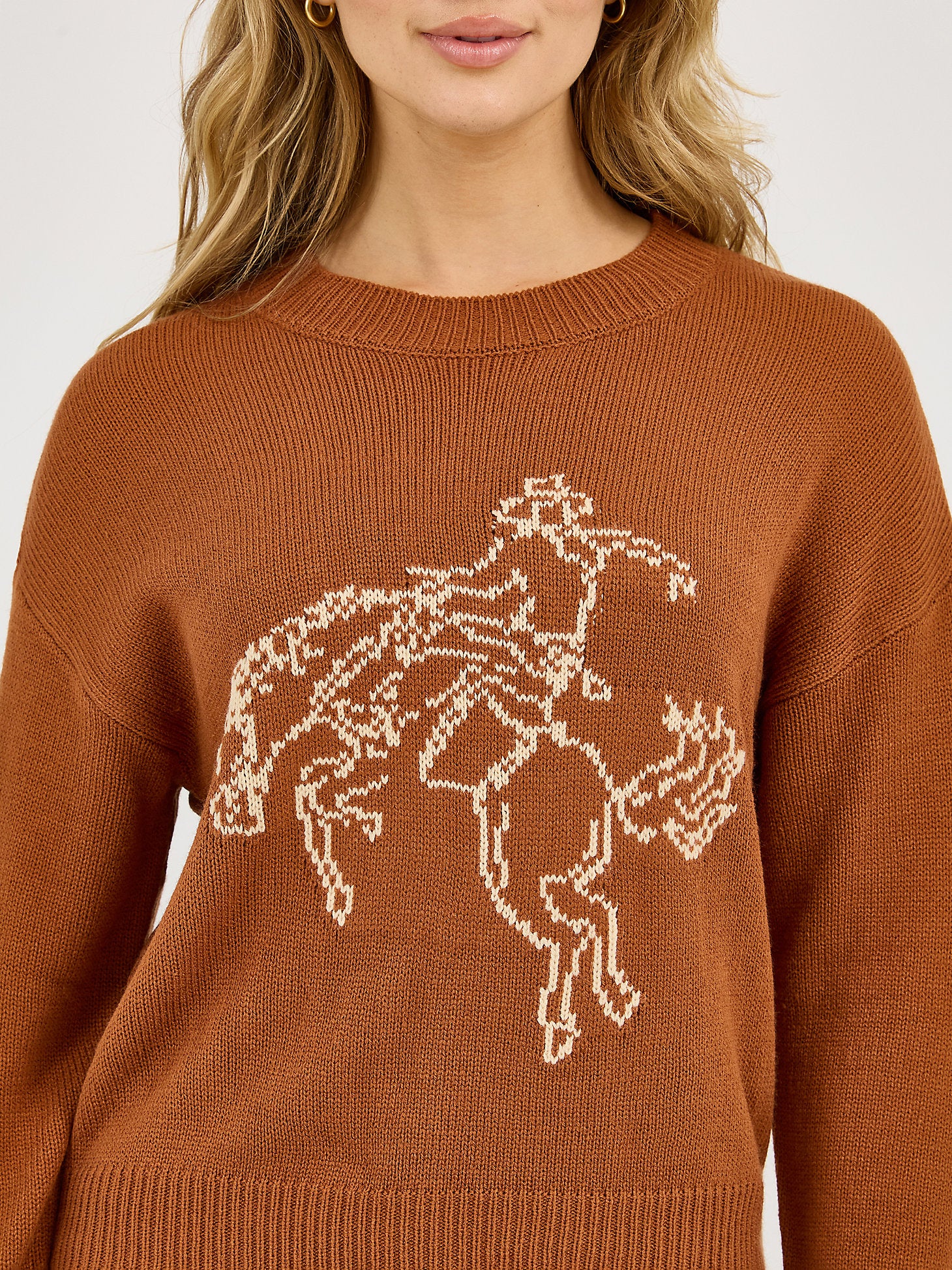 Wrangler Bronc Women's Sweater - Image 2
