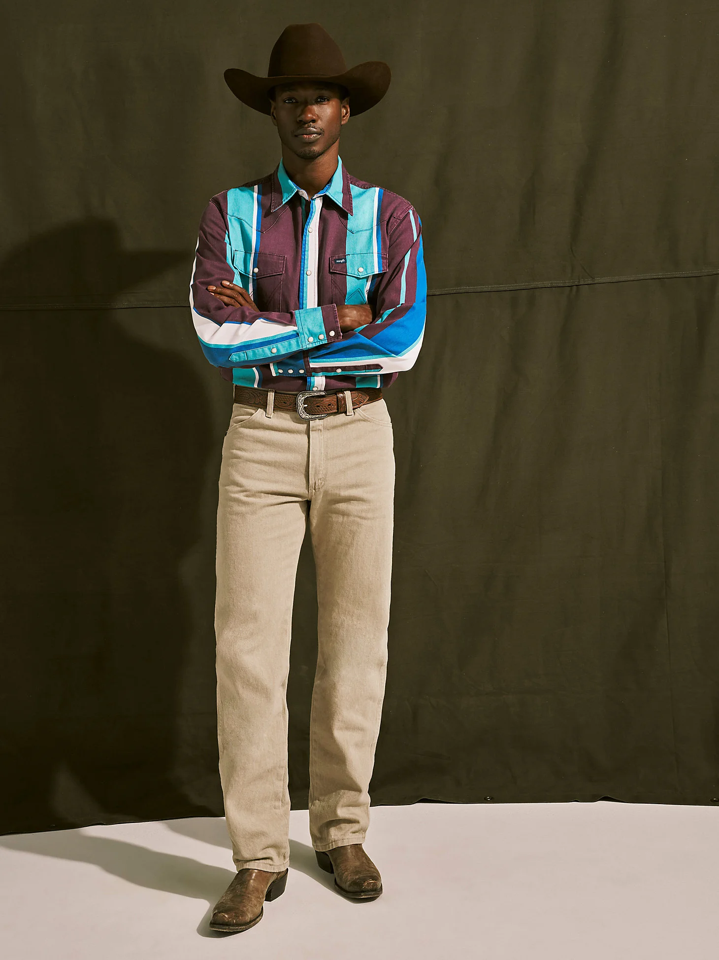 Wrangler Brushpopper Amethyst Snap Up - Image 3