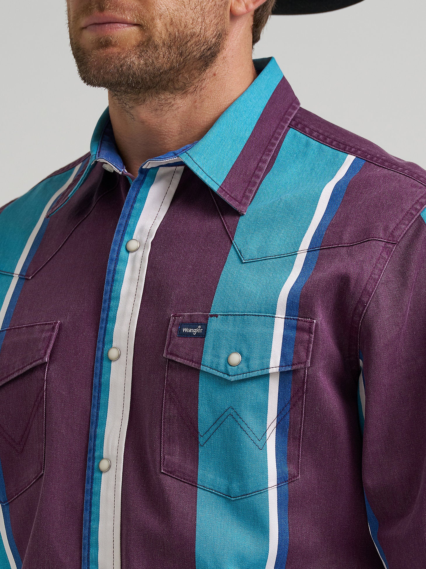 Wrangler Brushpopper Amethyst Snap Up - Image 5