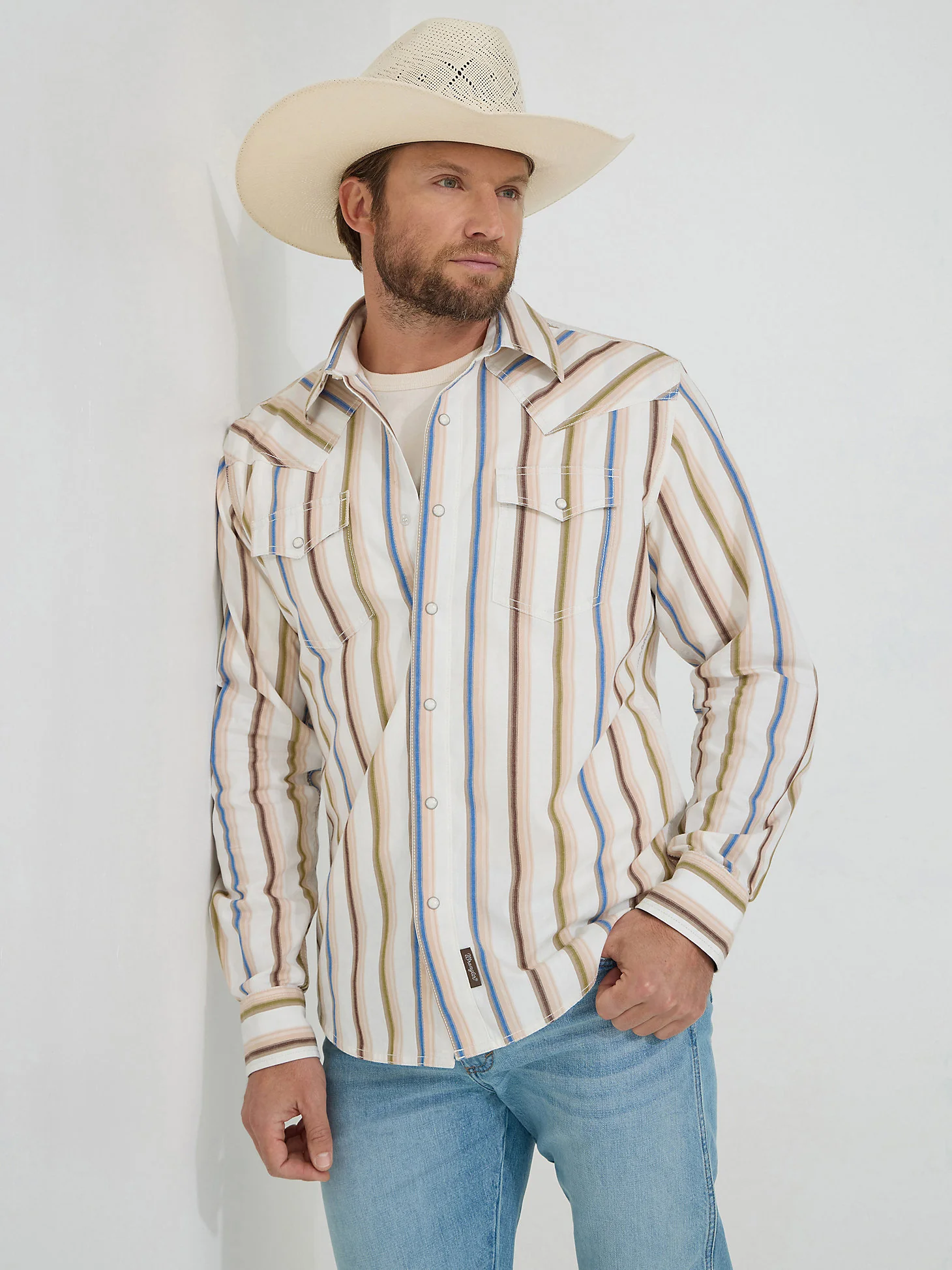Wrangler Brushpopper Summer Stripe Men's - Image 3