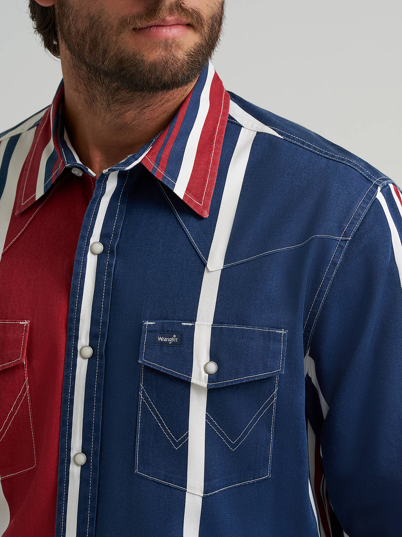 Wrangler Brushpopper USA Snap Up - Image 5