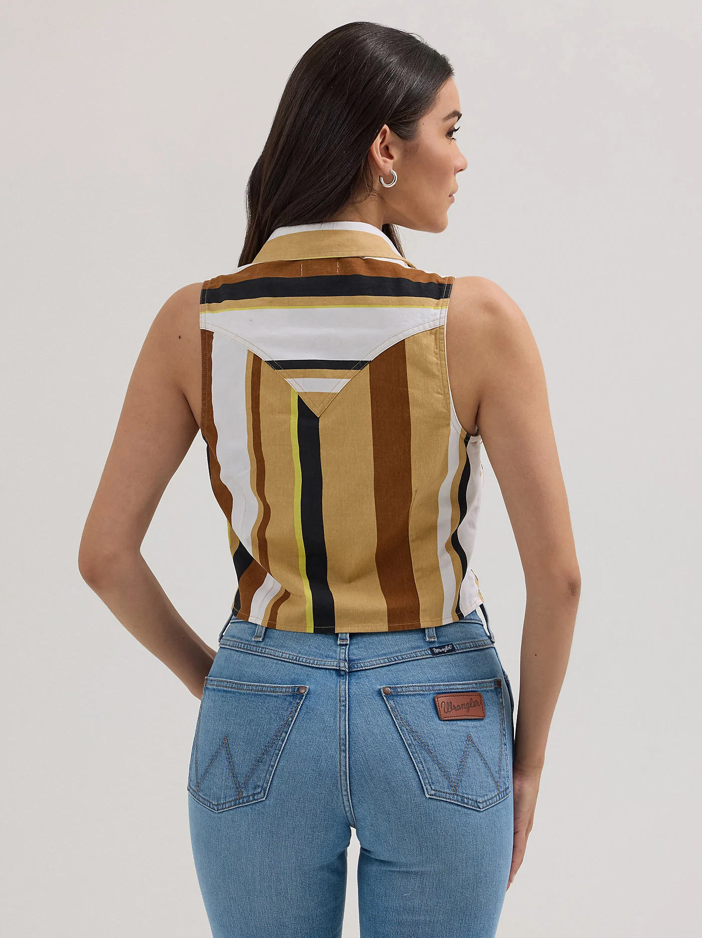 Wrangler Brushpopper Whiskey Crop  Women's - Image 2