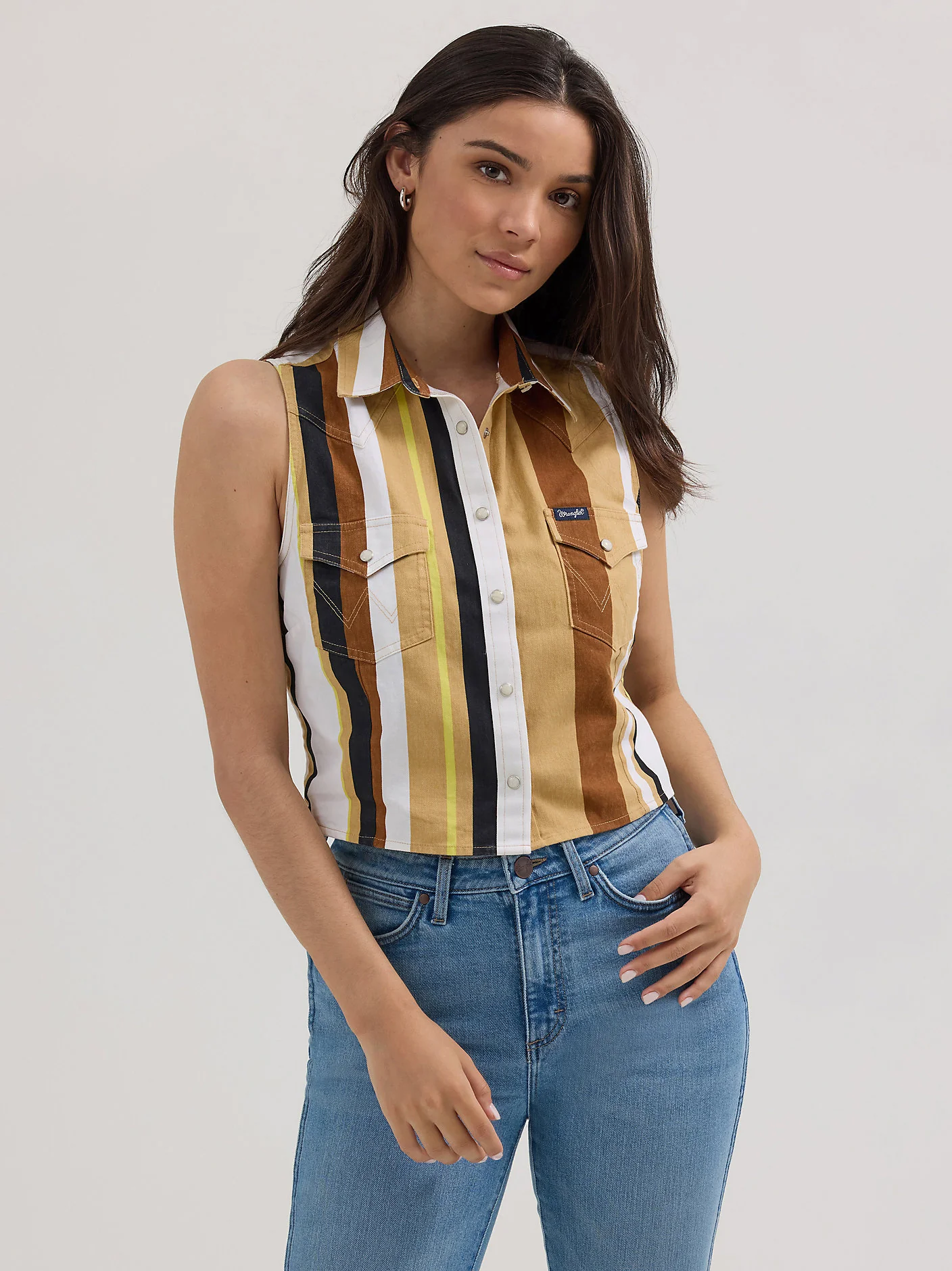 Wrangler Brushpopper Whiskey Crop  Women's - Image 3