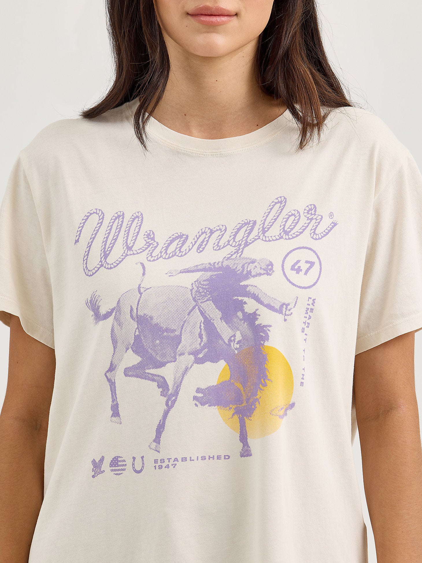 Wrangler Bucking Bronco Tee - Image 2