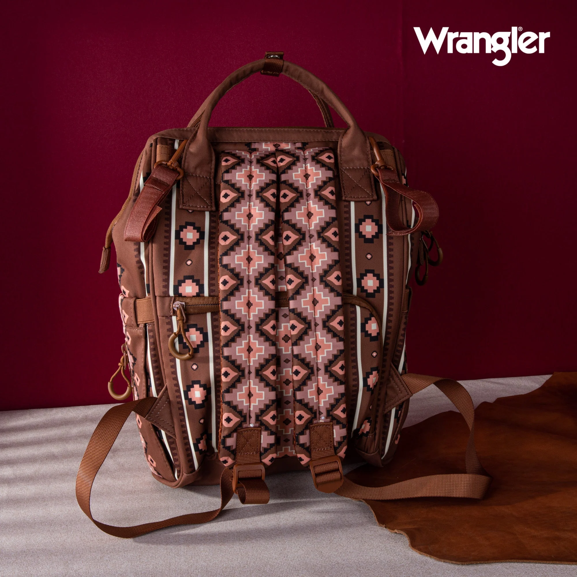 Wrangler Callie Backpack Brown - Image 2