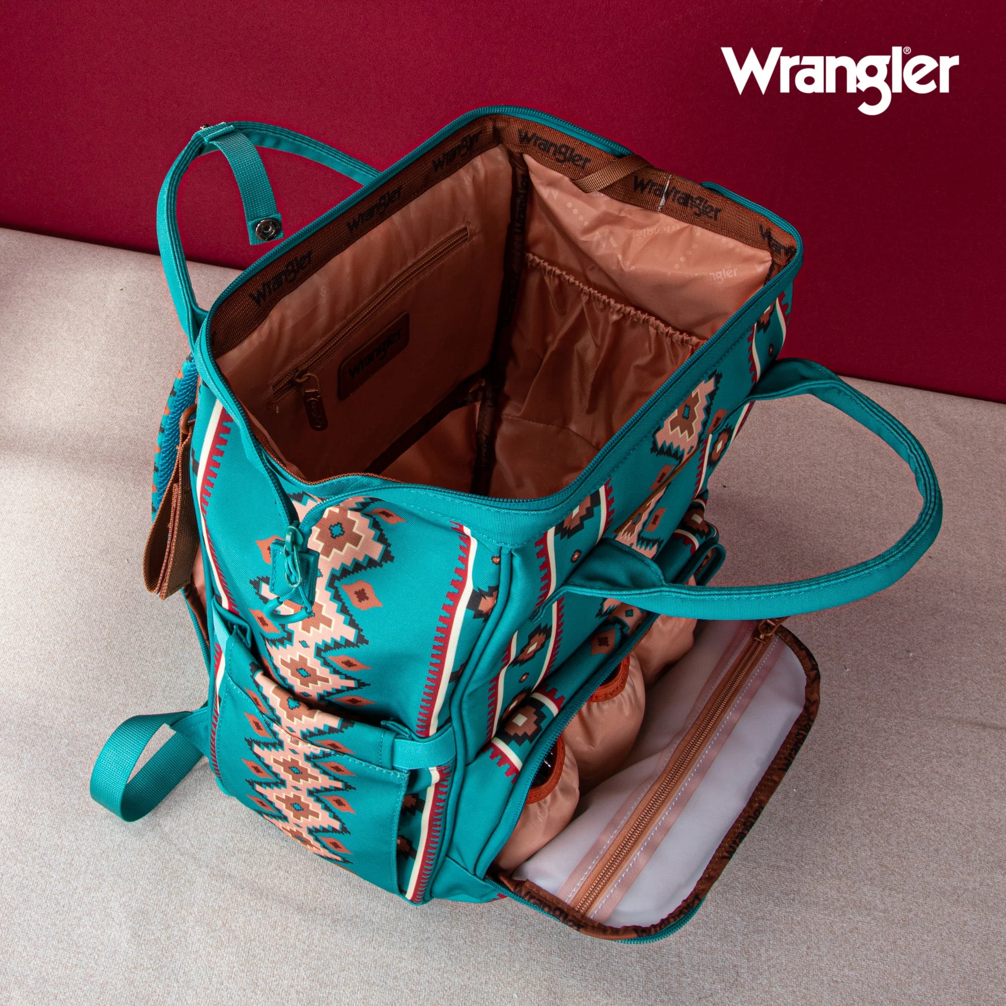 Wrangler Callie Backpack Green - Image 4