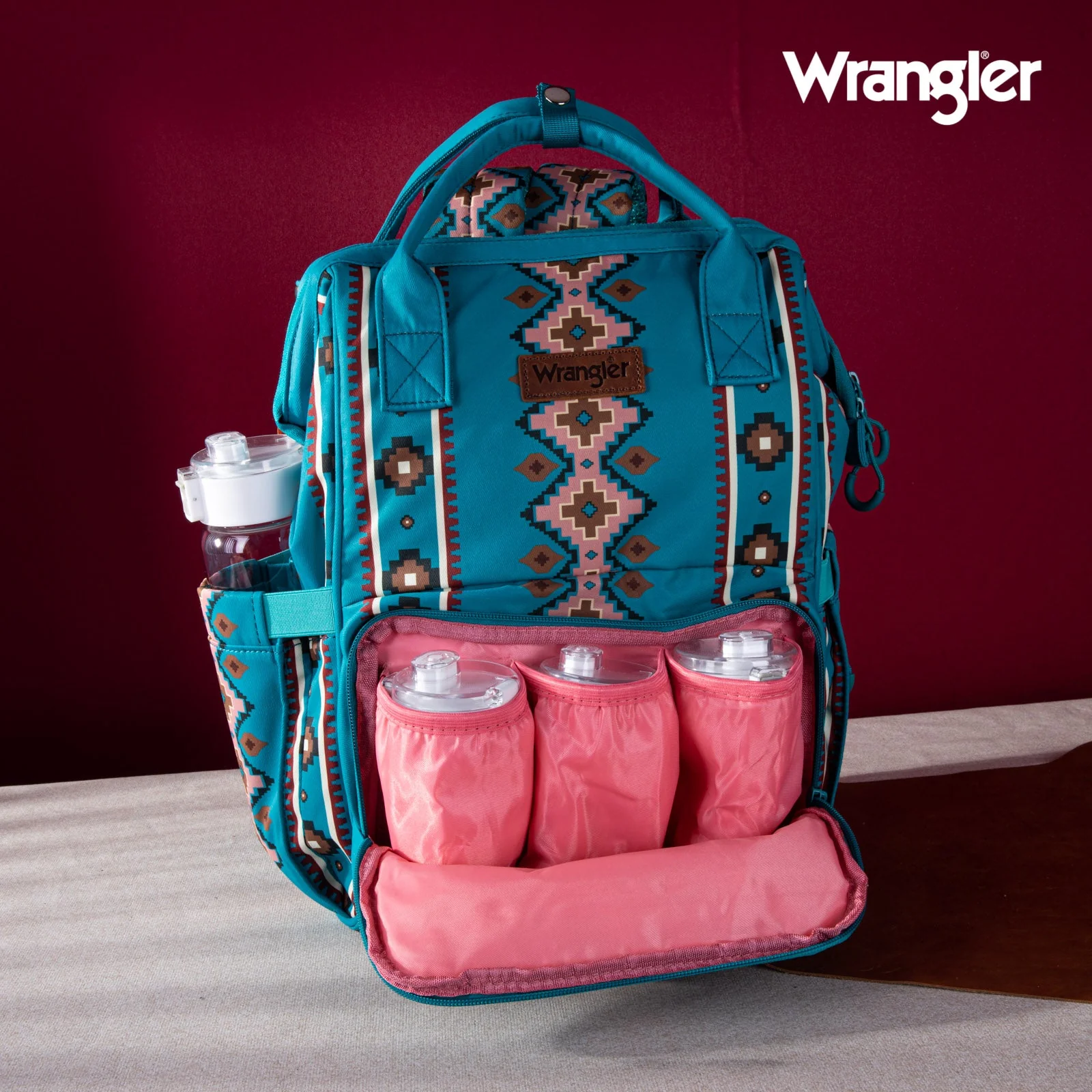 Wrangler Callie Backpack Turquoise - Image 5