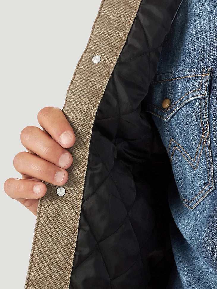 Final Sale ✨ Wrangler Canvas Rancher Vest - Image 4