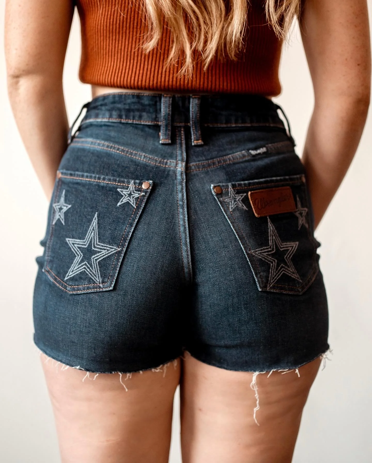 Wrangler Carrie Starstruck Denim Shorts - Image 4