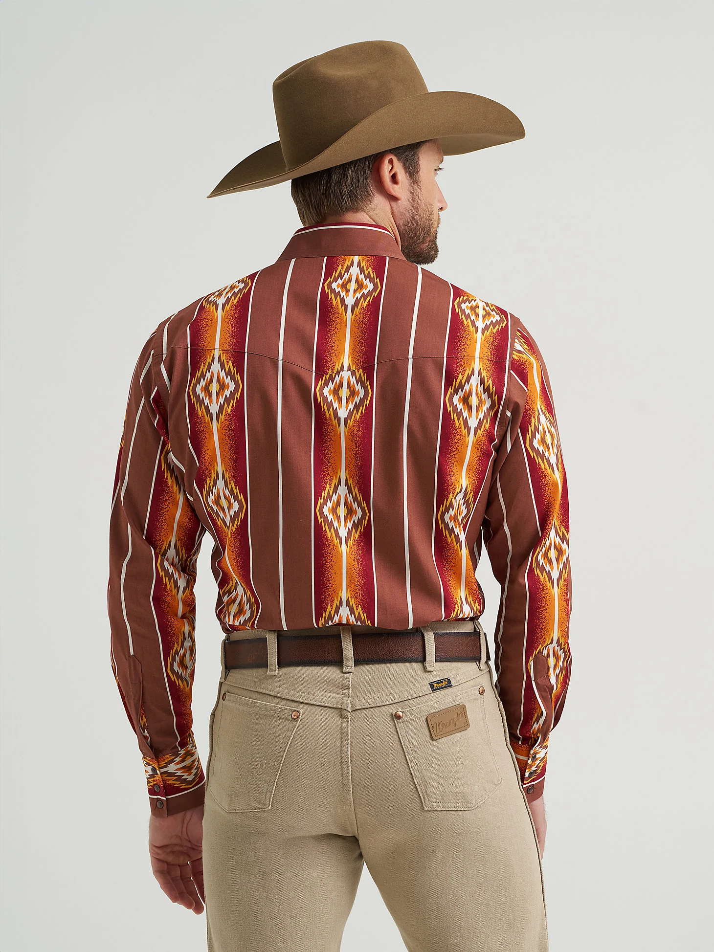 Wrangler Checotah Autumn Men's Snap Up - Image 3