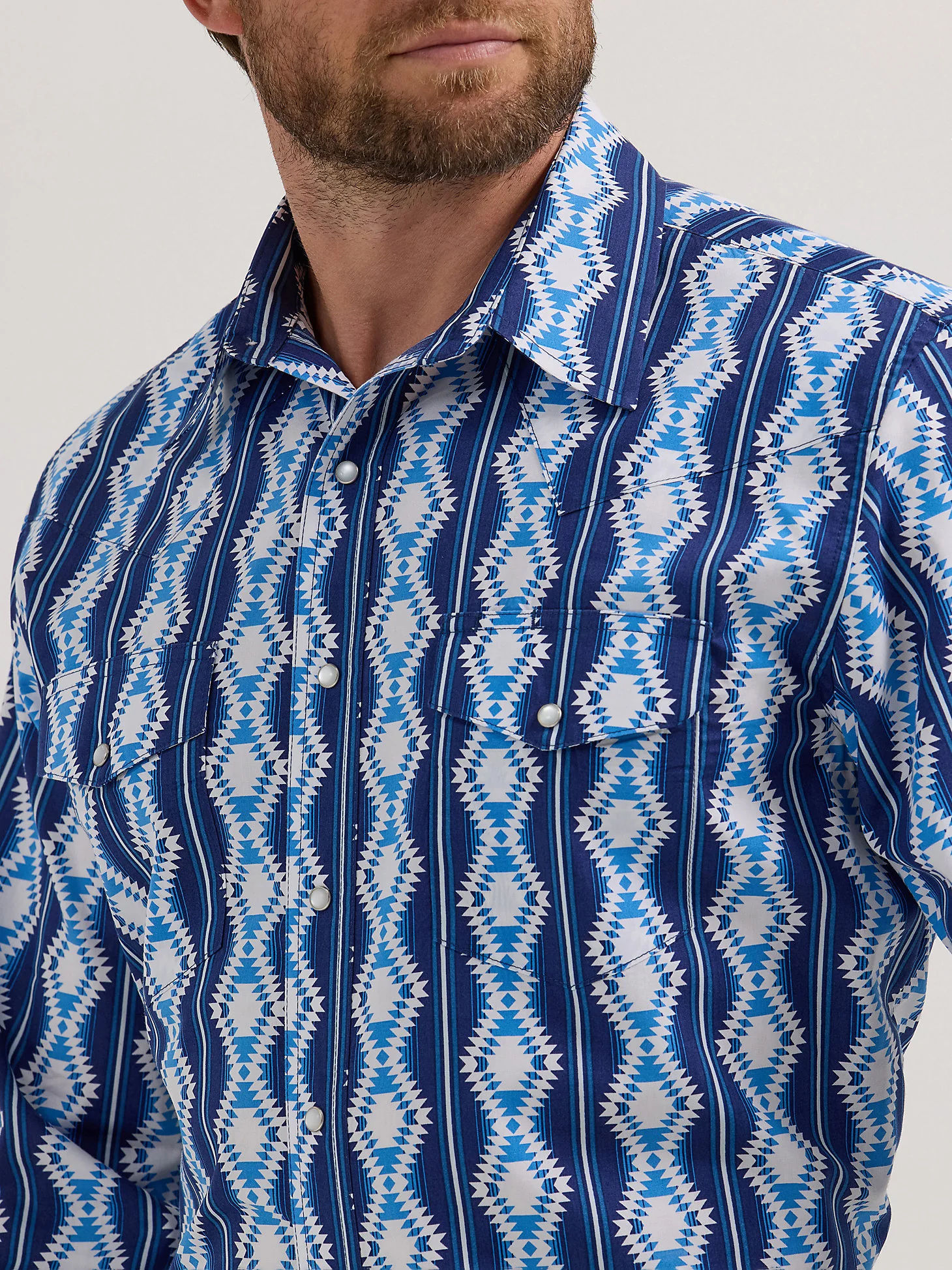 Wrangler Checotah Blue Serape Men's - Image 2