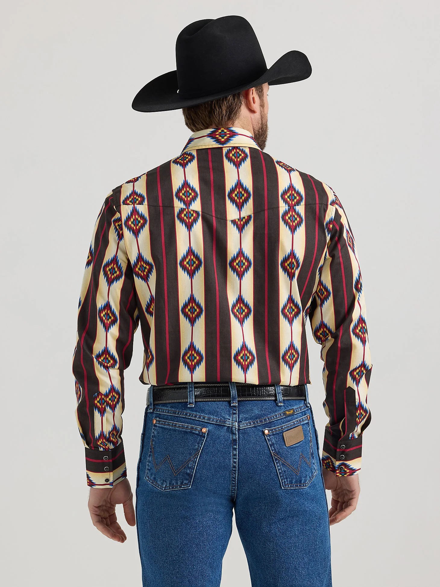 Wrangler Checotah Star Men's Snap Up - Image 3