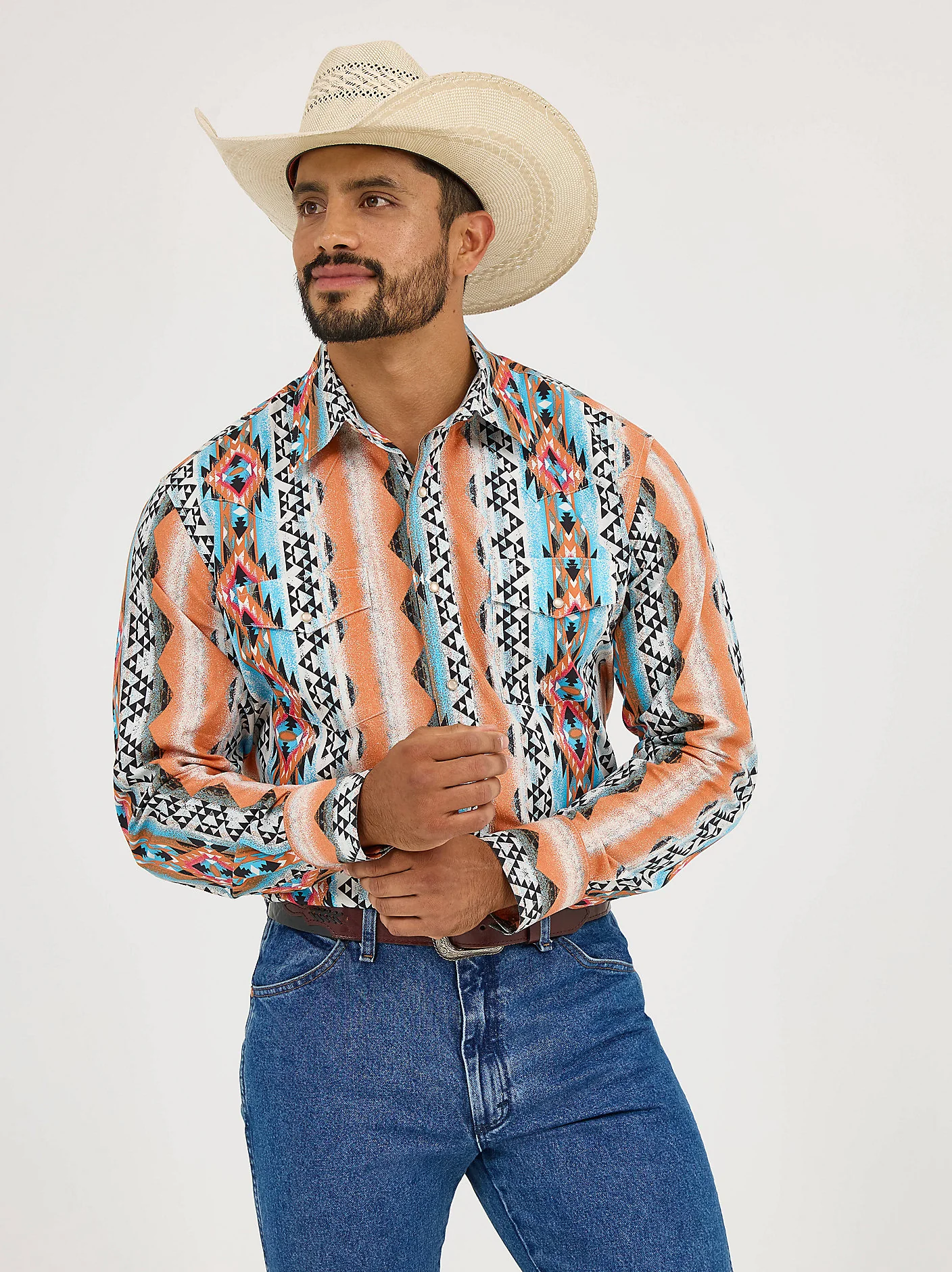 Wrangler Checotah Sunset Aztec Men's - Image 2