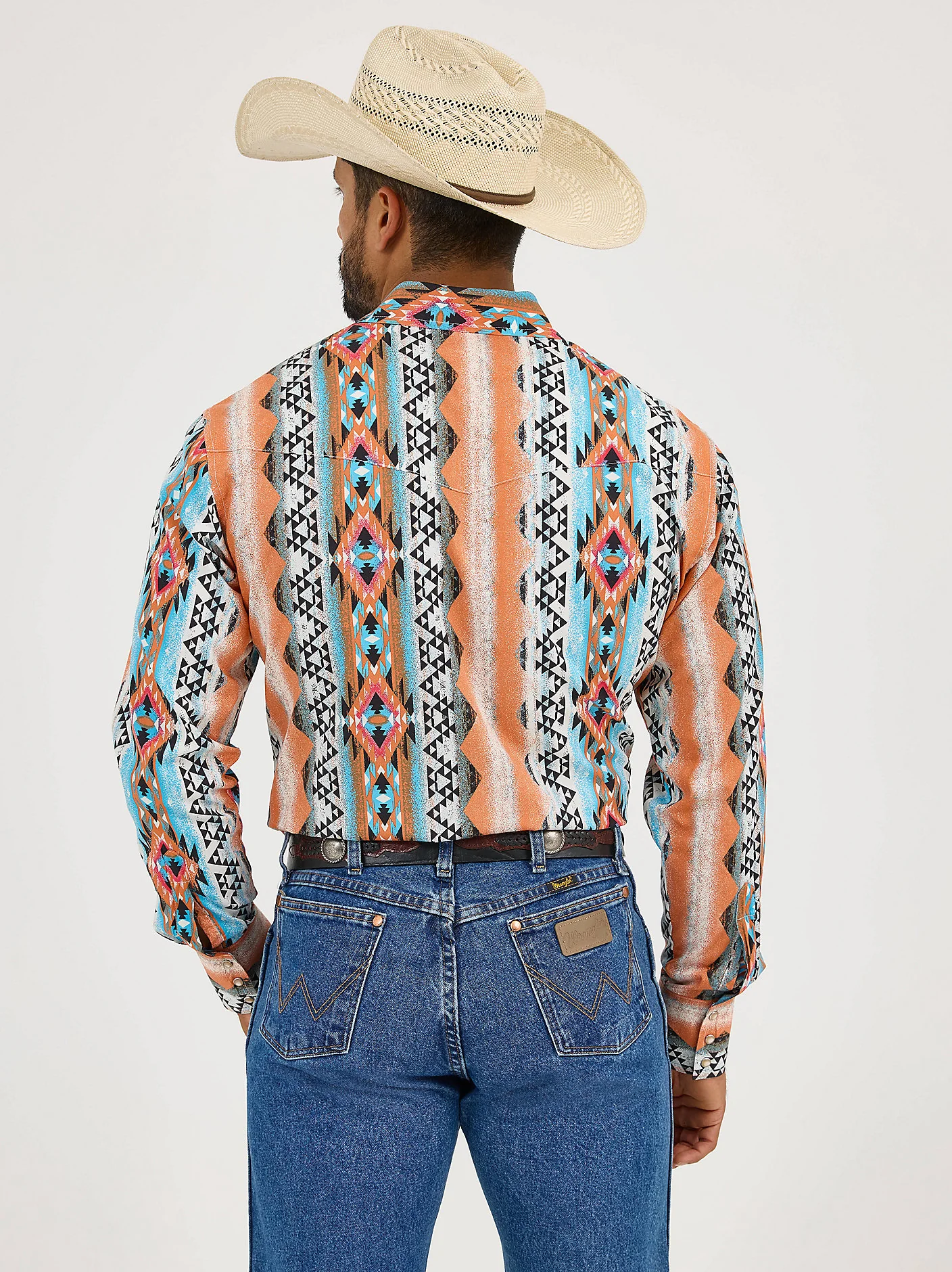 Wrangler Checotah Sunset Aztec Men's - Image 3