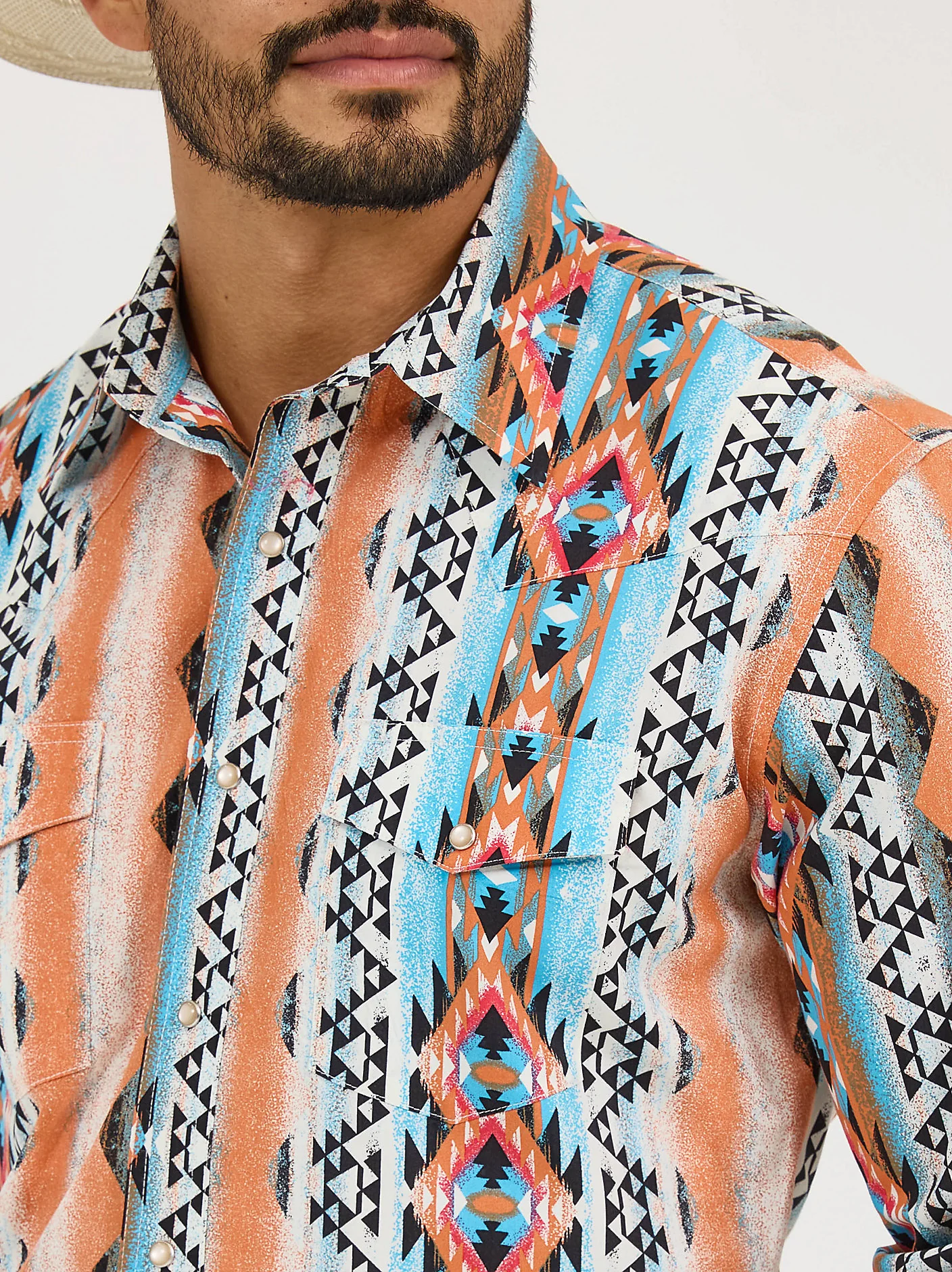 Wrangler Checotah Sunset Aztec Men's - Image 4