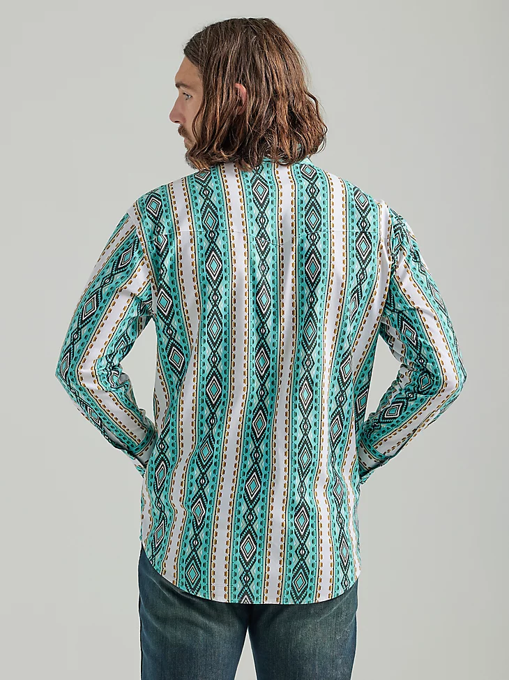 Final Sale ✨ Wrangler Checotah Turquoise - Image 2