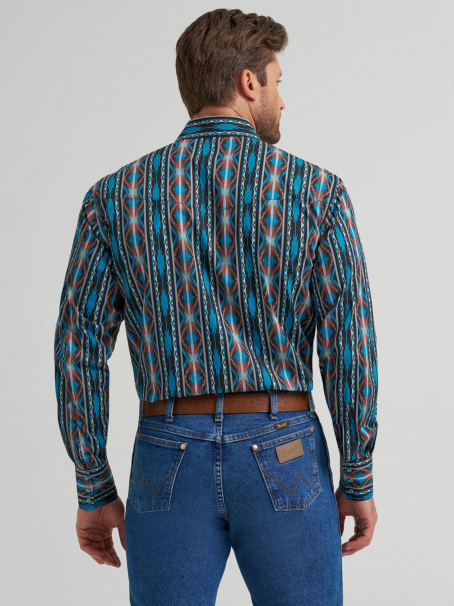 Wrangler Checotah Waters Men's Snap Up - Image 2