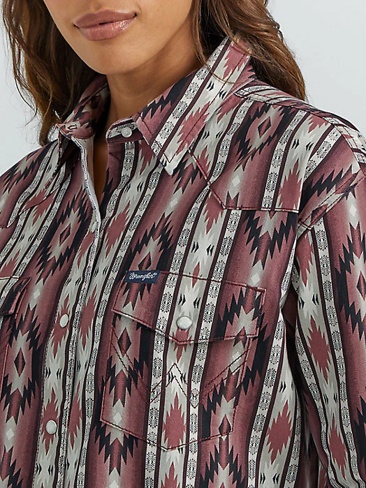 Wrangler Checotah Women's Snap Up - Image 2