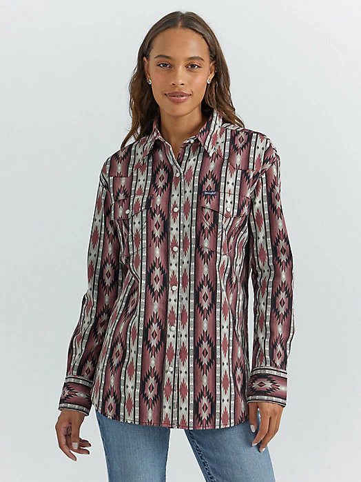 Wrangler Checotah Women's Snap Up - Image 3