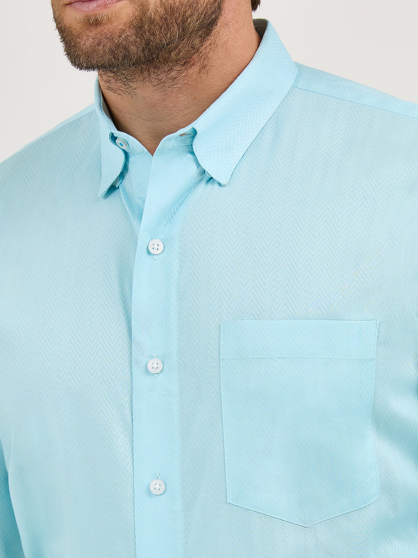 Wrangler Cody Johnson Button Up Baby Blue - Image 2