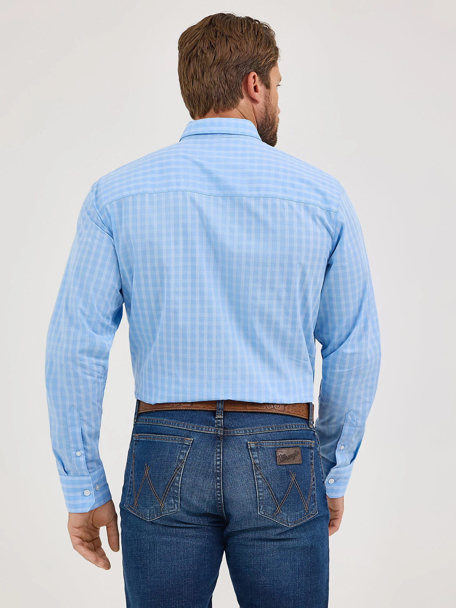 Wrangler Cody Johnson Button Up COJO Blue - Image 3