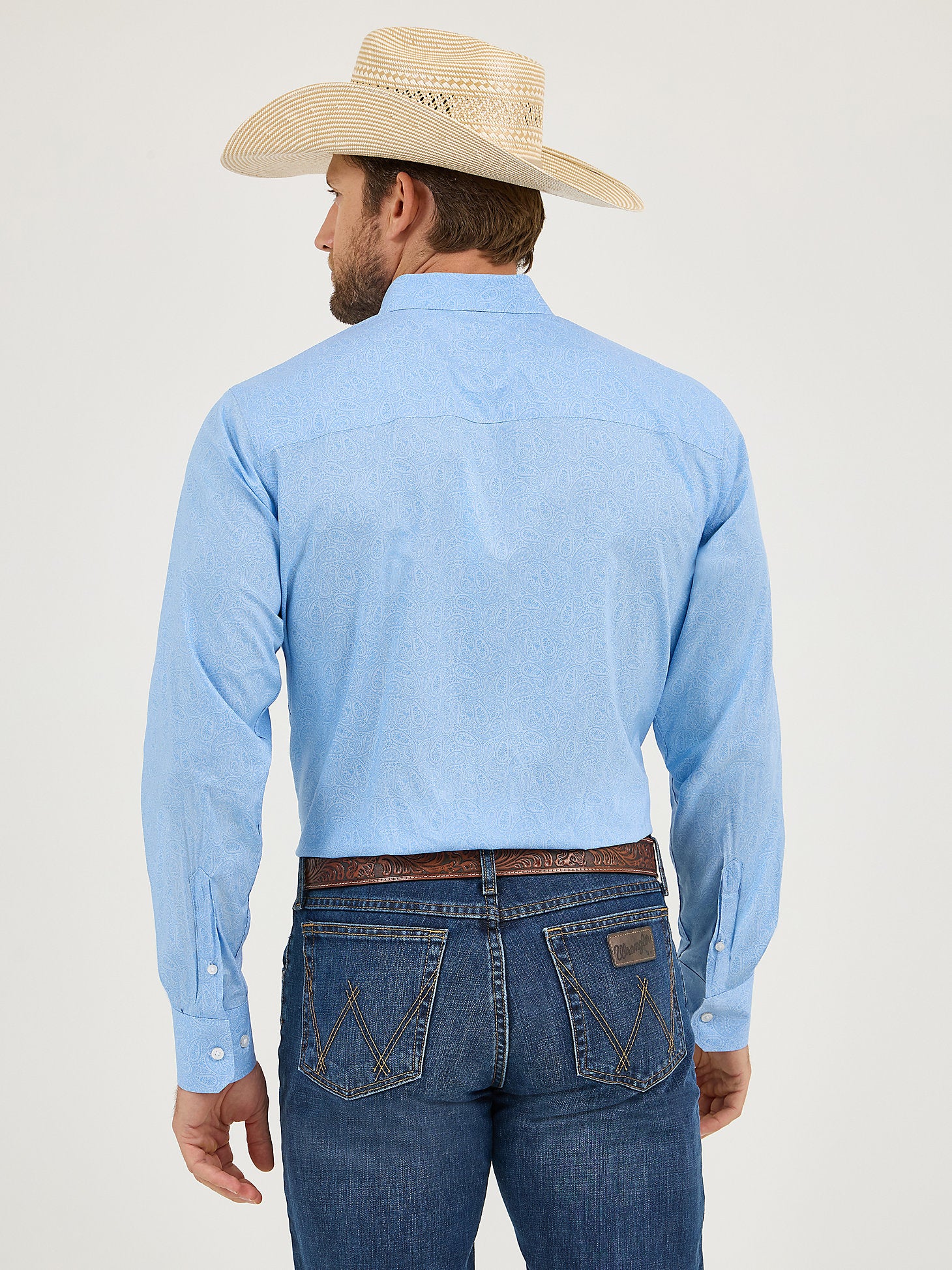 Wrangler Cody Johnson Button Up Sky - Image 3